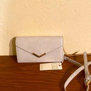 Urban Expressions-Grey Hester-Small Crossbody Purse. Brand New/Never Used/Tags